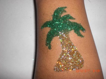 Glitter Tree Tattoos